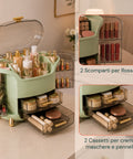 Organizer Make Up Inclinato a Gradini – Design Moderno e Funzionale in 2 Colorazioni