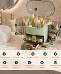Organizer Make Up Inclinato a Gradini – Design Moderno e Funzionale in 2 Colorazioni