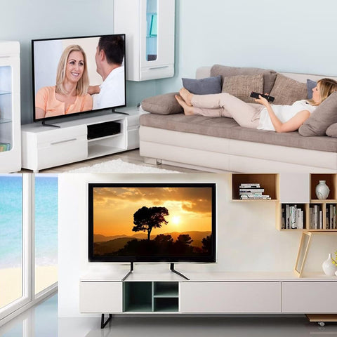 Piedistallo Doppio Supporto Per Tv E Monitor Da 23 A 75 Pollici