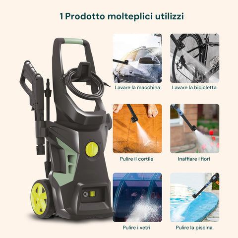 Idropulitrice Acqua Fredda Turbo 2000w