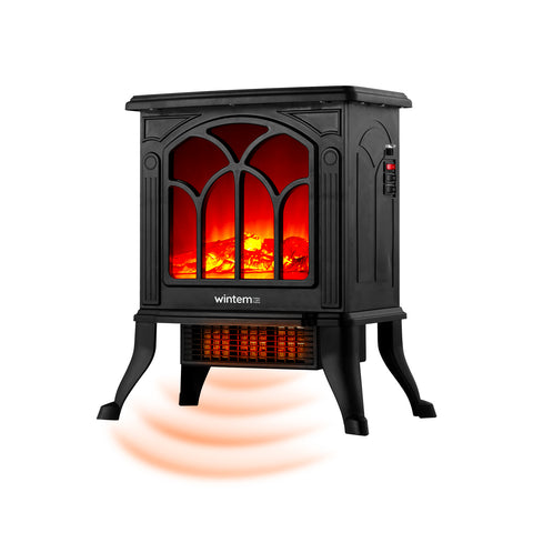 Cheminée Électrique Décorative 1500W avec Thermostat – Poêle Perséphone