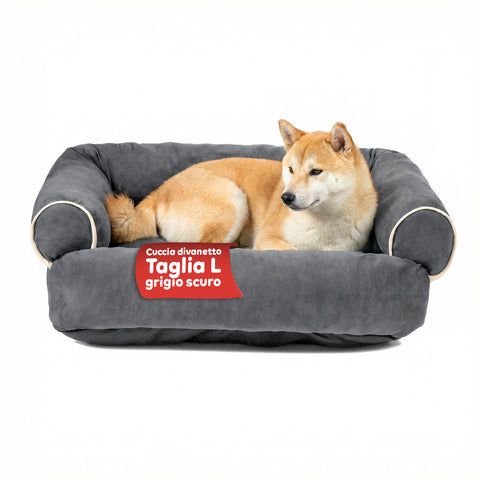 Panier/Canapé Doux pour Chiens et Chats, Différentes Tailles et Couleurs