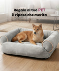 Cuccia Divano Morbida per Cani e Gatti Varie Taglie e Colorazioni