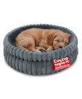 Cuccia Rotonda Antistress per Cani e Gatti Morbida e Confortevole