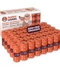 600 Sacchetti per Cani Biodegradabili per Bisogni – Formato Scorta 500+100 Omaggio – 40 Rotoli da 15 Sacchetti – Dimensioni 22x33cm Spessore 0,01 mm