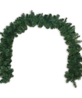 Ghirlanda Natalizia Verde 270 cm – Festone Decorativo Classico 180 Rami