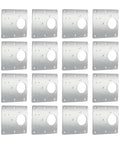 Set 16 Staffe in Acciaio Inox – Riparazione Cerniere e Mobili