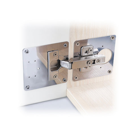 Set 16 Staffe in Acciaio Inox – Riparazione Cerniere e Mobili