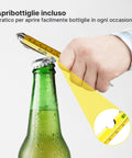 Penna Multifunzione 8 in 1 con Clip, Stilo Touch, Livella e Luce LED
