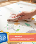 Tappetino da Gioco per Bambini Pieghevole 180x150 cm in XPE - Morbido e Impermeabile con Borsa Inclusa