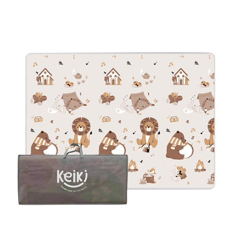 Tappetino da Gioco per Bambini Pieghevole 180x150 cm in XPE - Morbido e Impermeabile con Borsa Inclusa