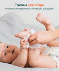 Salviettine Baby 72 / 864 pz – Morbide a Nido d’Ape Fragranza Latte d' Avena e Riso, Aloe o Crema al Talco