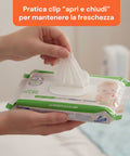 Salviettine Baby 72 / 864 pz – Morbide a Nido d’Ape Fragranza Latte d' Avena e Riso, Aloe o Crema al Talco