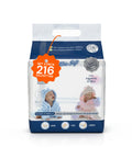 Salviette Neonato al Talco – 216 /1 296 Pz con Crema Dermolenitiva