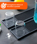 Set Silicone Cucina 5 Pezzi – Tappetino Lavello e Spugne Ultra-Assorbenti