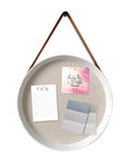 Bacheca in Sughero da Parete – Diametro 39 cm con Design Moderno