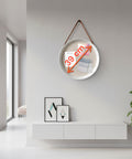 Bacheca in Sughero da Parete – Diametro 39 cm con Design Moderno