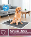 Tappetini Igienici Pannolini Traversine 60×90 cm al Carbone Attivo con Adesivi – Set Multi Formato