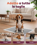 Tappetini Igienici Pannolini Traversine 60×90 cm al Carbone Attivo con Adesivi – Set Multi Formato