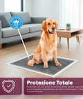 Tappetini Igienici Pannolini Traversine al Carbone Attivo 60×60 – Set Multi Formato Anti-Odore con Adesivi