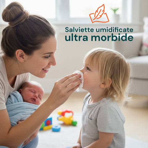 Lingettes Bébé 72 / 864 pcs – Douces en nid d'abeille Parfum Lait d'Avoine et Riz, Aloé ou Crème au Talc