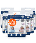 Salviette Neonato al Talco – 216 /1 296 Pz con Crema Dermolenitiva