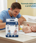 Salviette Neonato al Talco – 216 /1 296 Pz con Crema Dermolenitiva