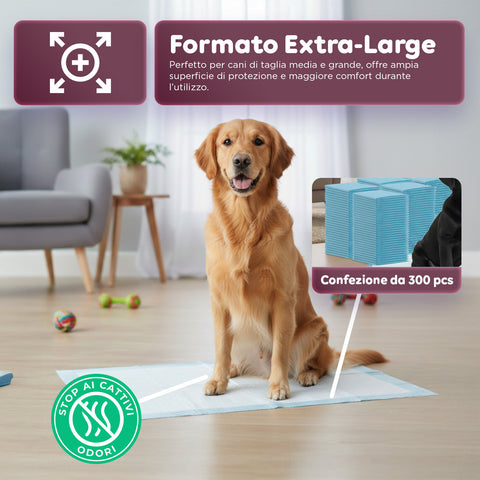 Tappetini Igienici Traversine Essential Pannolini 60×90 – Set Multi Formato con Adesivi