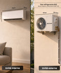 Climatizzatore Monosplit Inverter 9000/12000/18000 BTU A++ Gas R32 Wi-Fi
