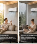 Climatizzatore Monosplit Inverter 9000/12000/18000 BTU A++ Gas R32 Wi-Fi