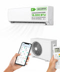 Climatizzatore Monosplit Inverter 9000/12000/18000 BTU A++ Gas R32 Wi-Fi