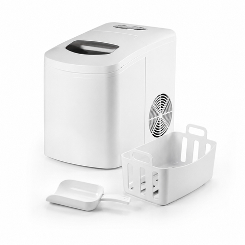 Macchina per il Ghiaccio con serbatoio 1,7L con paletta e vaschetta estraibile inclusa - 150W