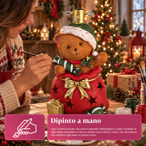 Socle décoratif pour sapin de Noël, 10 motifs, en fer et magnésium, fixation universelle, pour sapins jusqu’à 210 cm, 2 modèles avec lumières LED