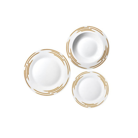avilia set servizio 18 piatti in porcellana wilma ean 8056897151808