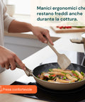 Batteria da Cucina Completa 13 Pezzi in Vari Colori con Mestoli Inclusi