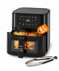 Friggitrice ad Aria 8l con Touch Led, 8 Programmi e Ricettario Incluso