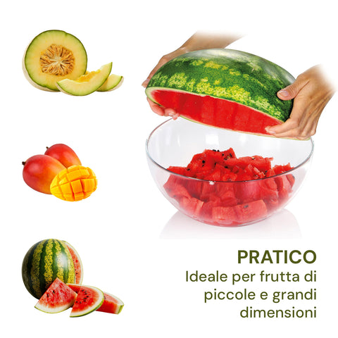 Affetta Melone e Anguria Inox 27,5cm – Taglia Cubetti e Fette Facile