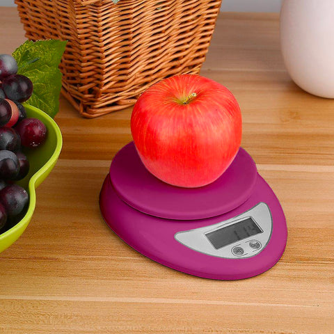 Bilancia Digitale Da Cucina Con Ciotola In Plastica Da 600 Ml