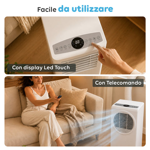 Telecomando del condizionatore portatile 9000 BTU 3 in 1