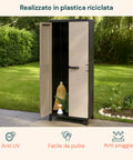 Mobile portascope con anta chiusa, compatto
