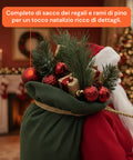 Decoro Natalizio Babbo Natale – Stile Classico Perfetto per Ingresso Soggiorno