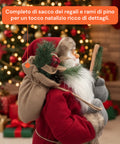 Decoro Natalizio Babbo Natale – Stile Classico Perfetto per Ingresso Soggiorno