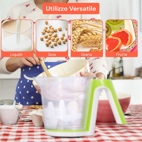 Bilancia da Cucina con Manico, Display LCD e Spegnimento Automatico