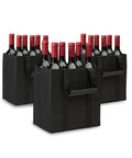 Set 3 Borse Porta Bottiglie 6 Scomparti – Tessuto Oxford Impermeabile