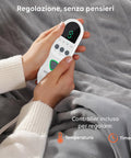 Coperta Termica Matrimoniale Fluffy per Letto e Divano in Flanella con Timer 9H