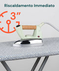 Ferro da Stiro a Caldaia 2000W – Piastra Inox e Vapore Continuo