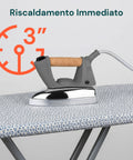 Ferro da Stiro a Caldaia 2000W – Piastra Inox e Vapore Continuo