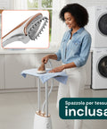 Ferro da Stiro a Vapore Verticale 1580W con Accessori e Serbatoio 1500ml