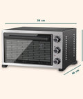 Mini Forno Elettrico 32L 1420W con Termostato Regolabile fino a 230°C