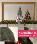 Gnomo Natalizio per Decorazione da 40 cm Rosso o Verde in Vari Outfit